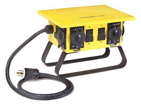 power distribution box 120 240vac voltage rating 30 amps|temporary power box.